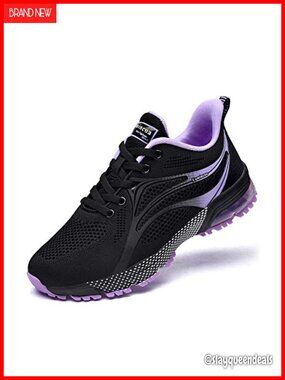 Womens Running Shoes Athletic Sneakers Non Slip Mesh Cushioned Gym Tennis